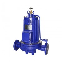 PBG屏蔽式管道泵无泄漏工业增压泵立式不锈钢单级离心泵