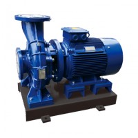 ISW卧式管道离心泵冷热水循环泵工业增压泵耐腐蚀化工泵